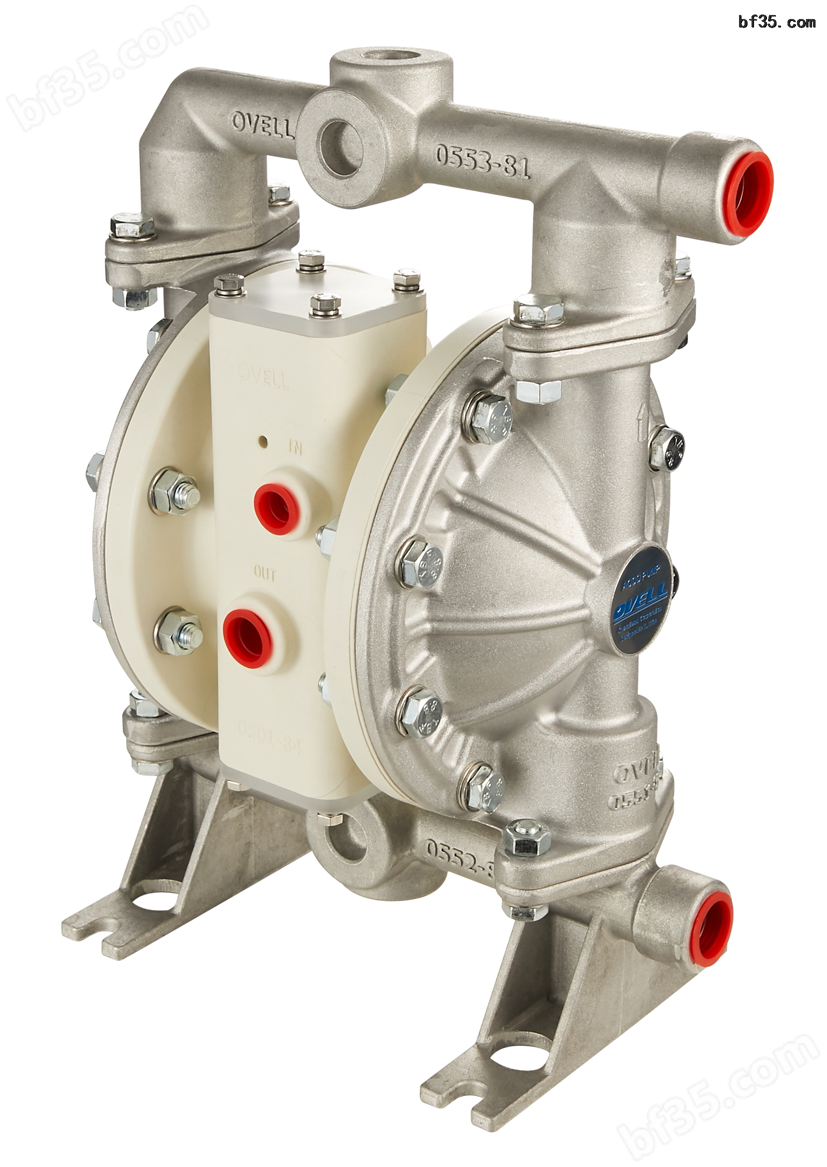 美国（OVELL）奥锐力气动隔膜泵粉体泵