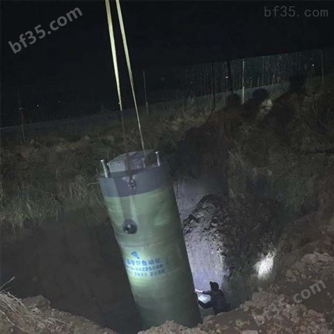 广东中山一体化污水预制泵站不易阻塞