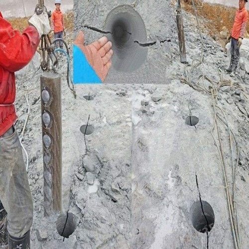 矿山准用破碎开采液压棒哈密矿石开采设备使用步骤