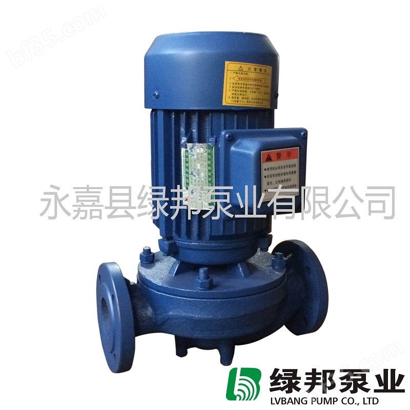 绿邦泵业SG型立式管道增压离心泵