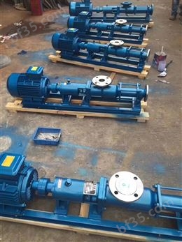 不锈钢工业级水泵 大流量螺杆式污泥增压泵